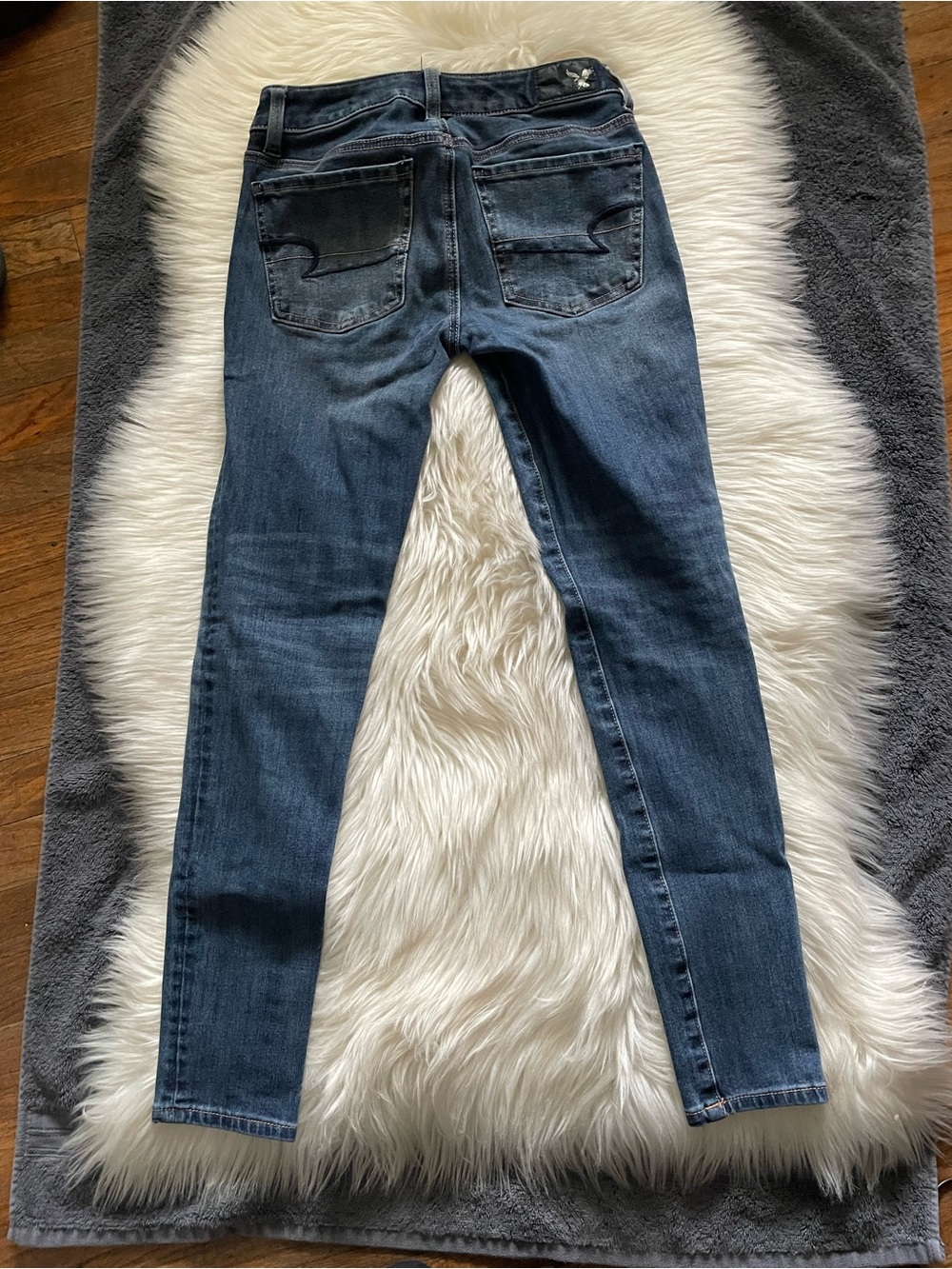 American Eagle Outfitters Dark Blue Skinny Jeans